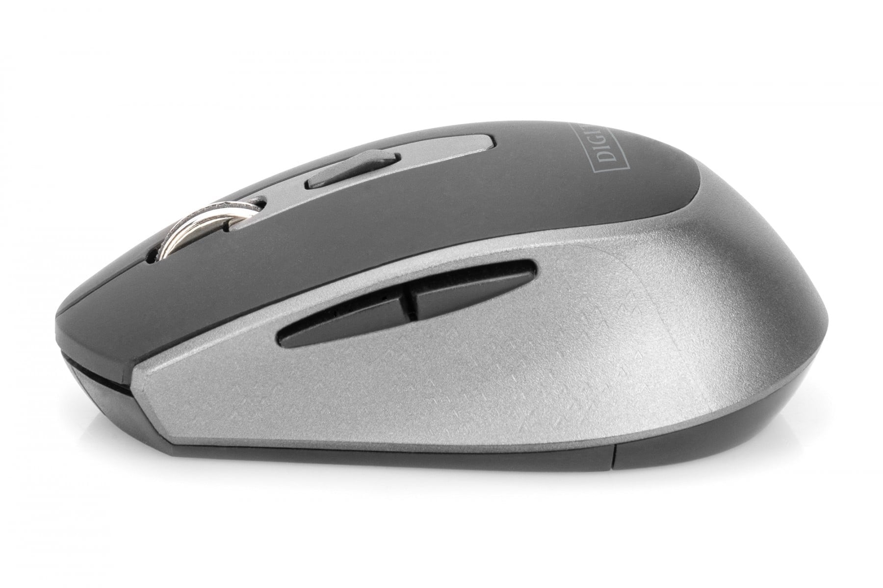 Wireless Optical Mouse 6D, 2.4 GHz 800/1000/1600 dpi, black-grey - Slika 7