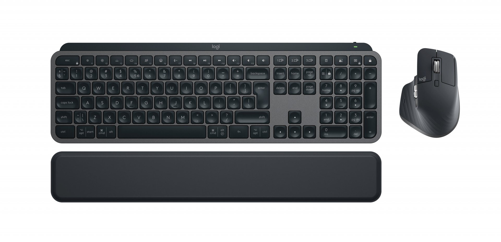 Logitech MX Keys S Combo Bluetooth LE – QWERTY graphite