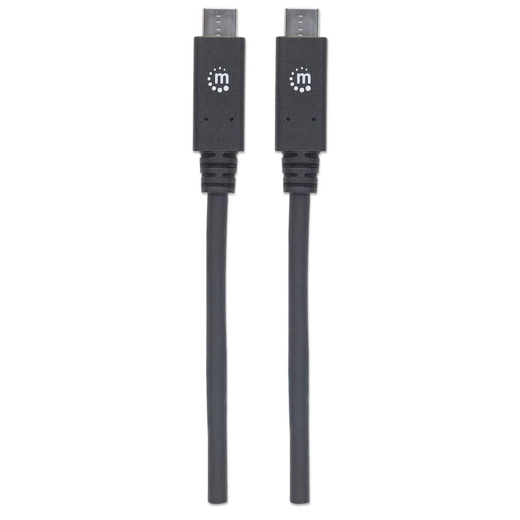MANHATTAN SuperSpeed+ USB-C Device Cable USB 1m 3.2 Gen 2 Type-C Male to Type-C Male 10 Gbps 5 A 1m - Slika 4