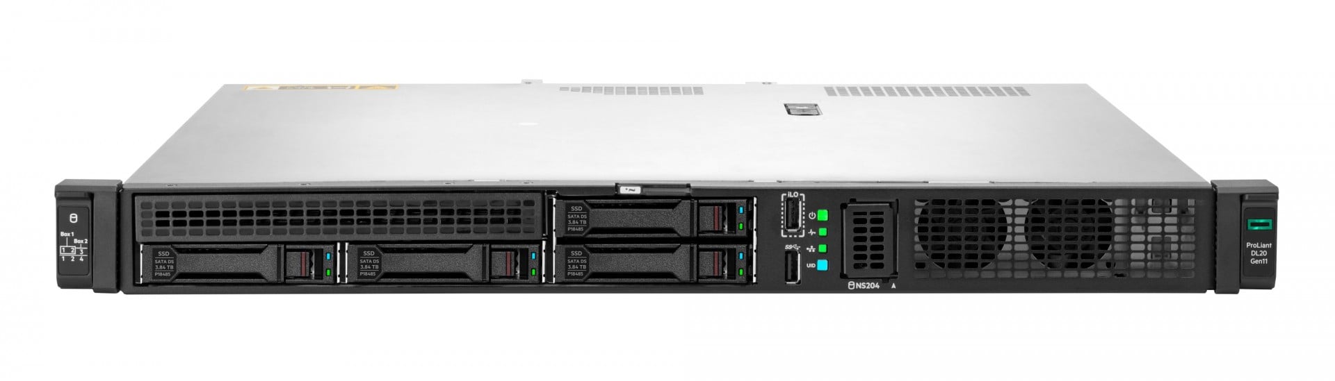 HPE ProLiant DL20 Gen11 6333P 3.1GHz 6c 1P 1x32GB-U 4SFF NS204i-u VROC 1x800W PS EU Server - Slika 6
