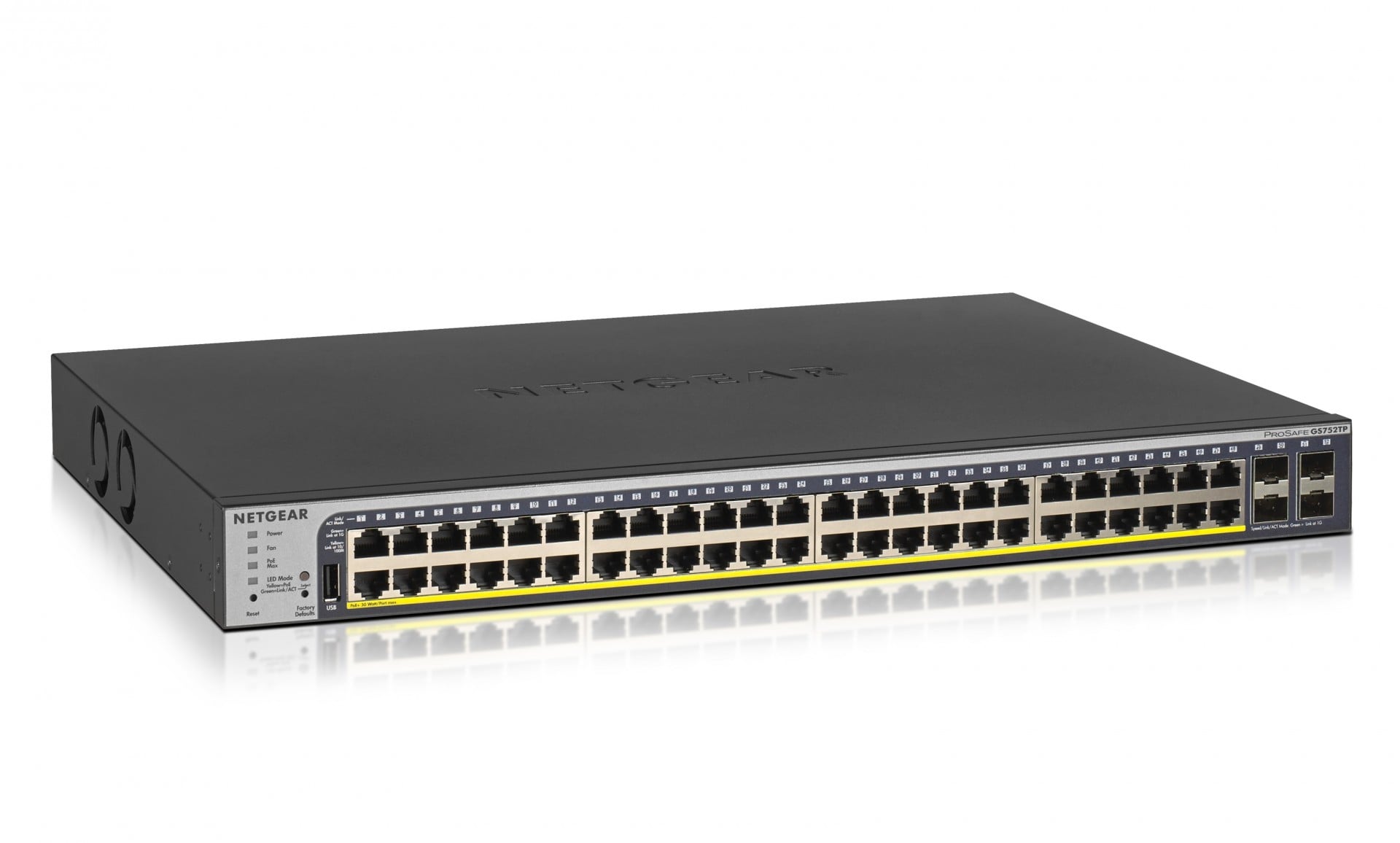 NETGEAR GS752TP-300EUS 52PT GE POE+ SMART SWITCH