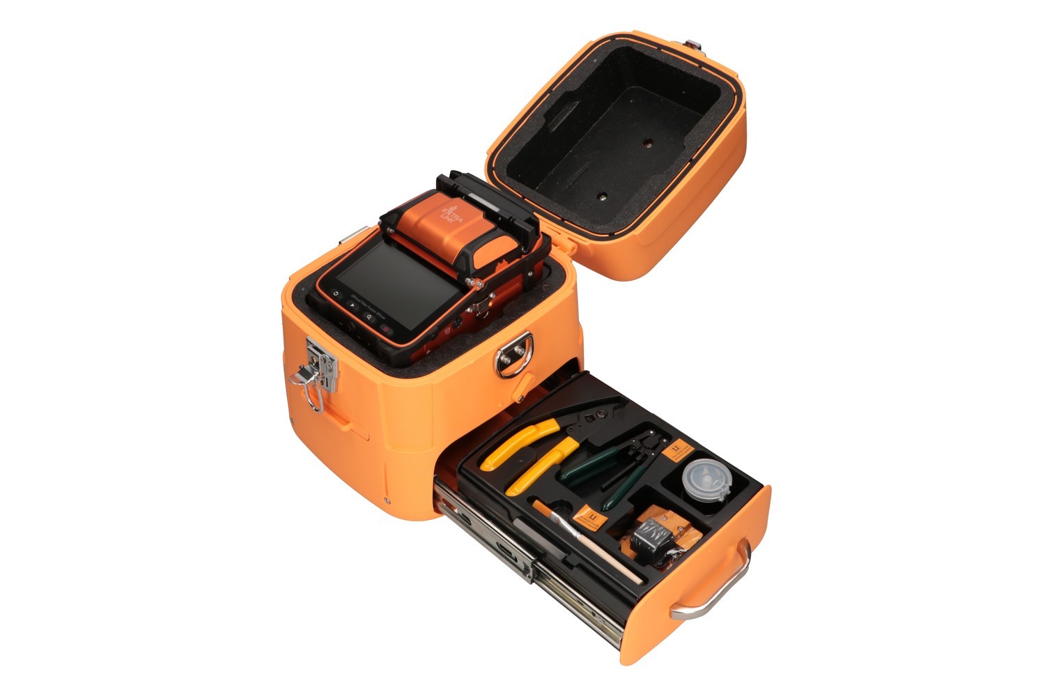 Extralink AI-9 | Fusion splicer | 7800mAh battery, LED lamp, LCD 5,1″