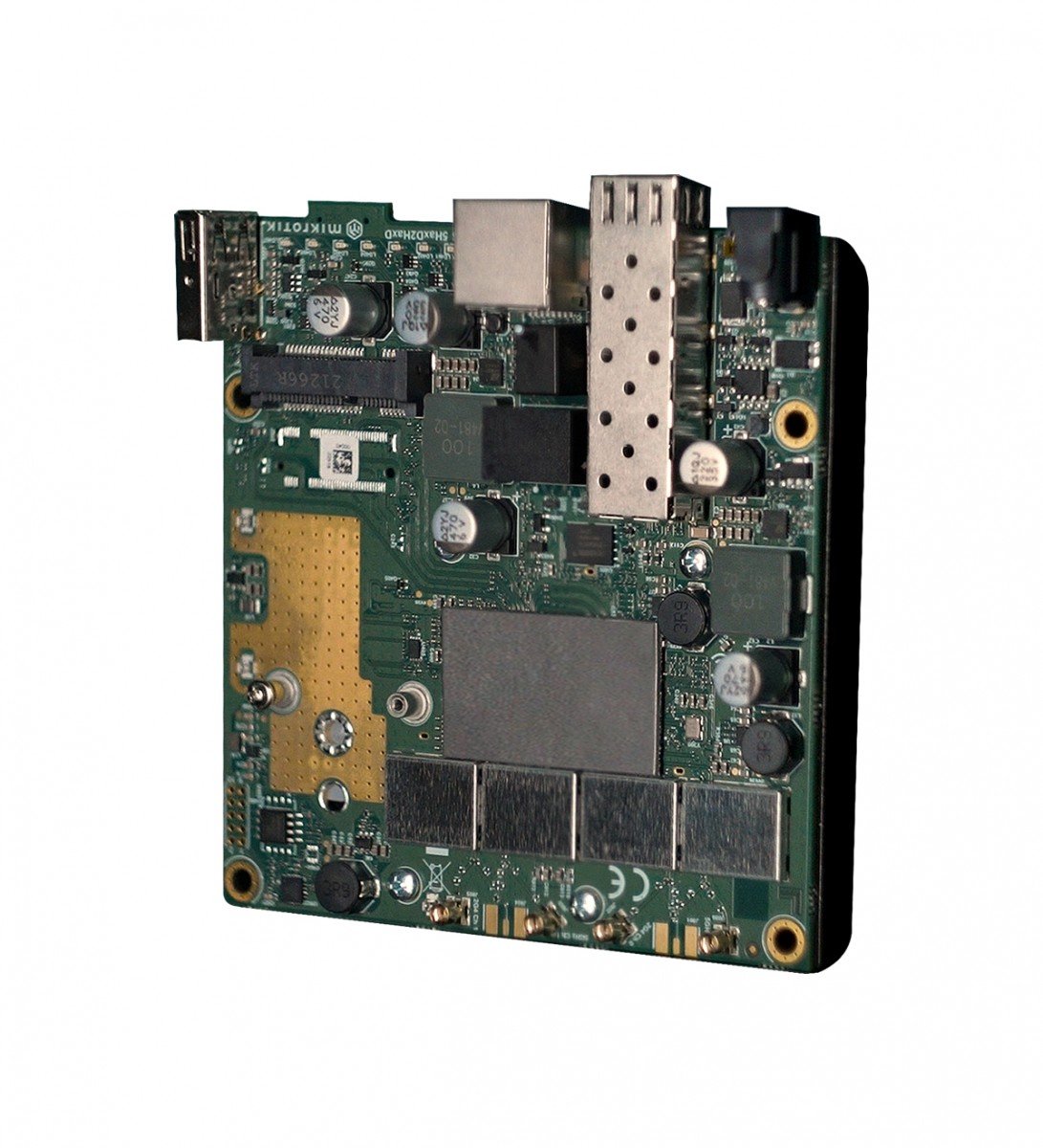 MikroTik RouterBOARD L23UGSR-5HaxD2HaxD, dual-band WiFi6, 4x MMCX, RouterOS L4