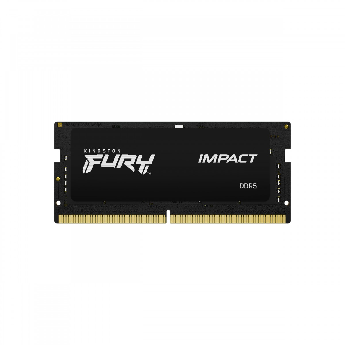 Kingston Technology FURY Impact memory module 32 GB 2 x 16 GB 4800 MT/s 262-pin SO-DIMM