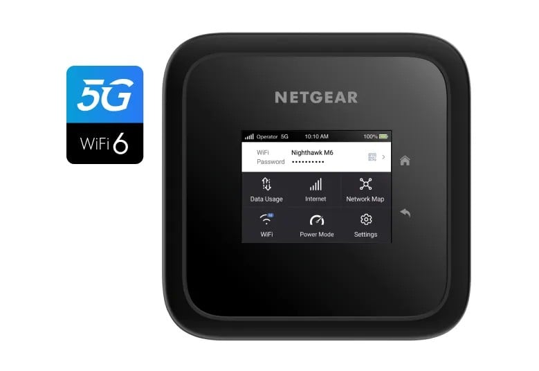 NETGEAR MR6150-100EUS 1PT NIGHTHAWK 5G WIFI6 MOBILE ROUT