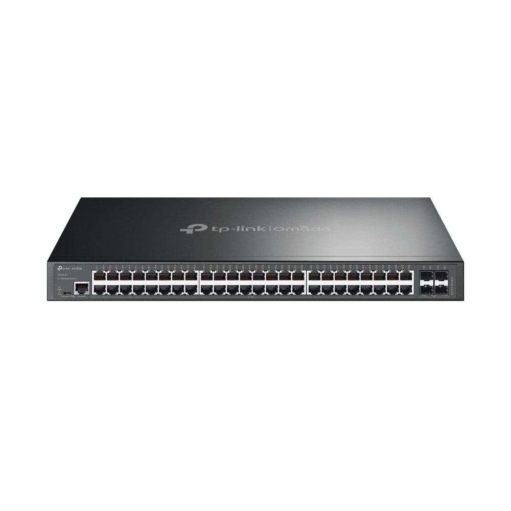 TP-Link SG3452X (TL-SG3452X) JetStream™ 48-Port Gigabit L2+ Managed Switch with 4 10GE SFP+ Slots