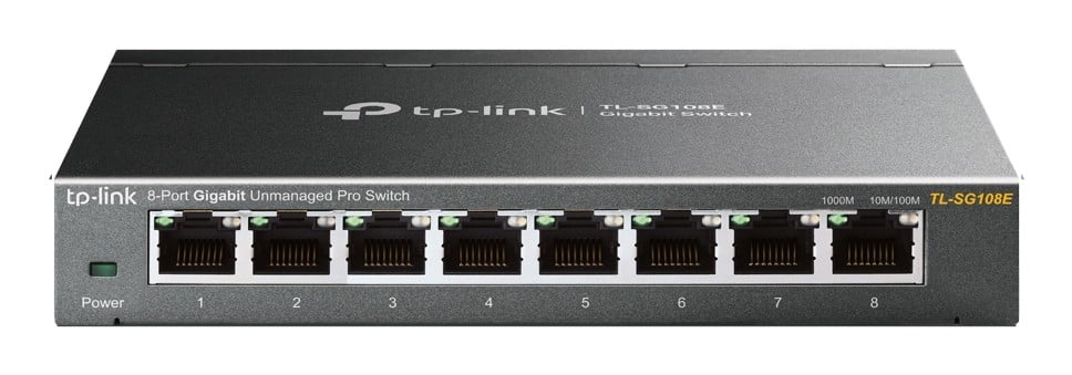 TP-Link TL-SG108E 8-Port Gigabit Easy Smart Switch