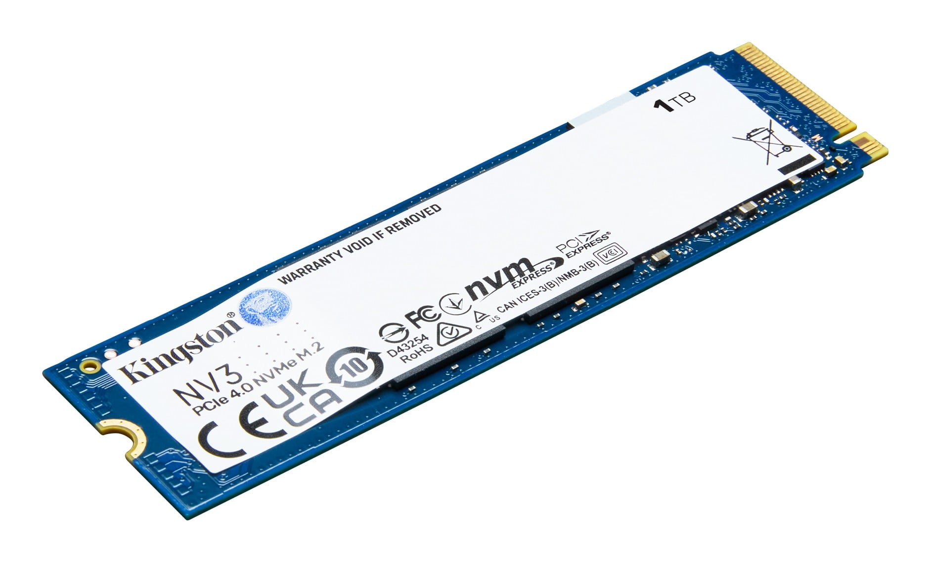 Kingston NV3 M.2 PCIe 4.0 NVMe 1TB SSD