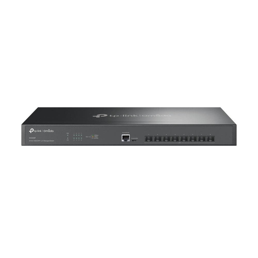 TP-Link SX3008F (TL-SX3008F) JetStream™ 8-Port 10GE SFP+ L2+ Managed Switch