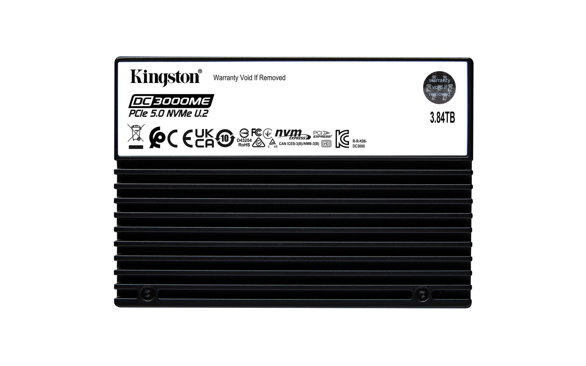 Kingston SEDC3000ME/3T8 3.84TB DC3000ME U.2 PCIe 5.0 NVMe SSD