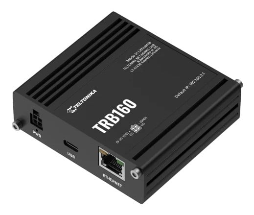 Teltonika Gateway TRB160 LTE CAT6 RJ45 USB-C