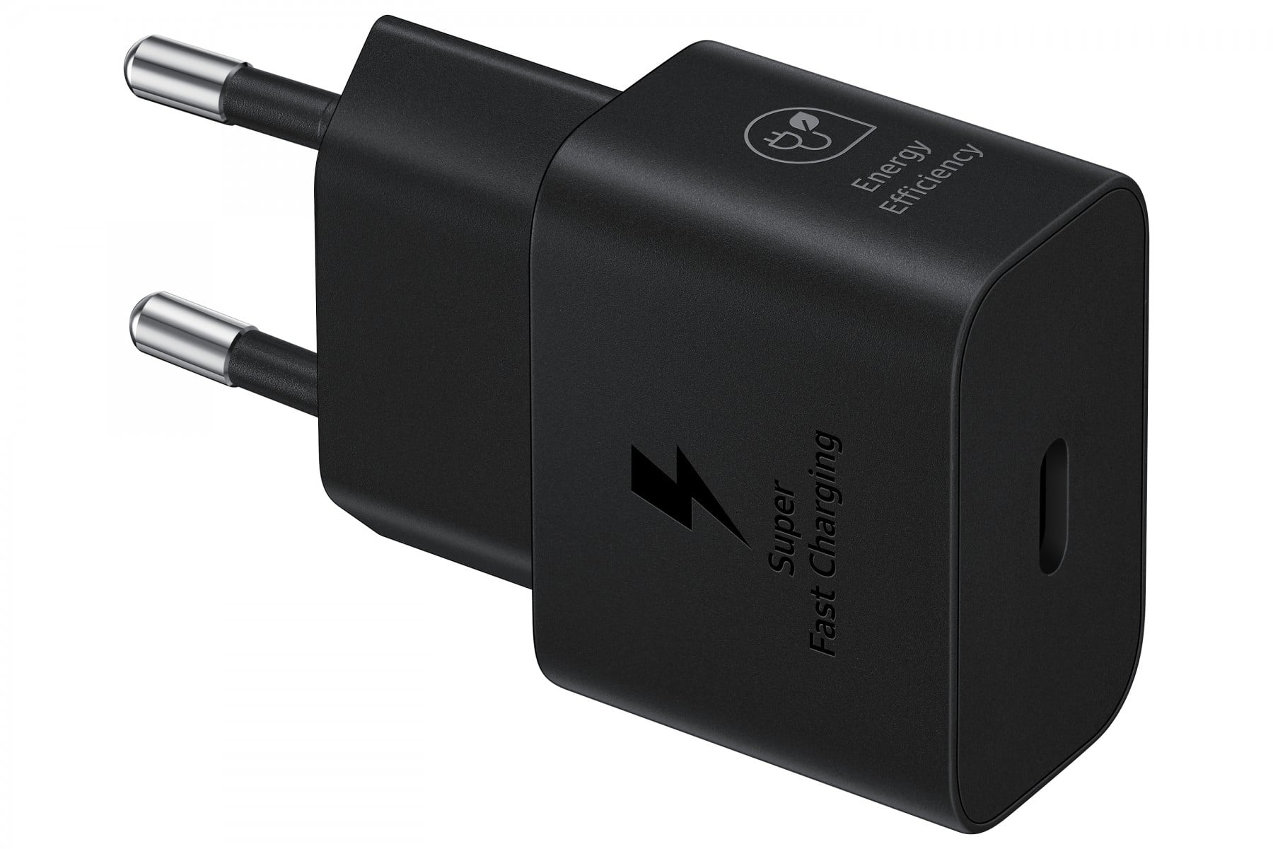 Samsung 25W USB-C power adapter without cable, black