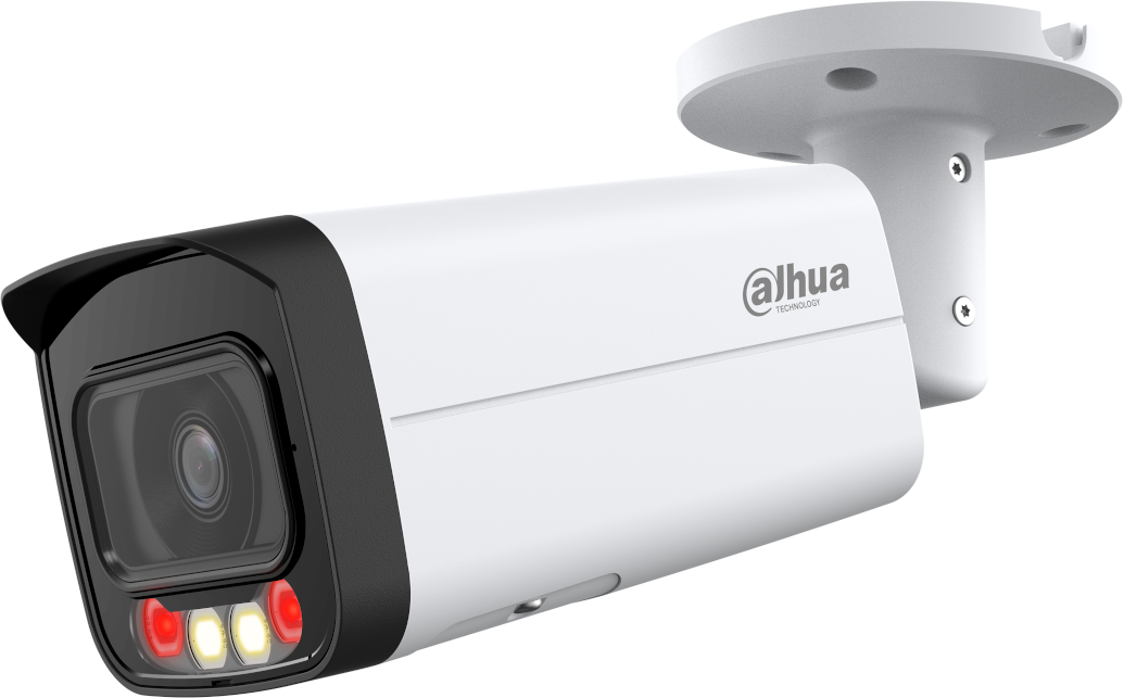 Dahua IPC-HFW2449T-AS-IL-0360B 4MP Smart Dual Light Fixed-focal Bullet WizSense Network Camera