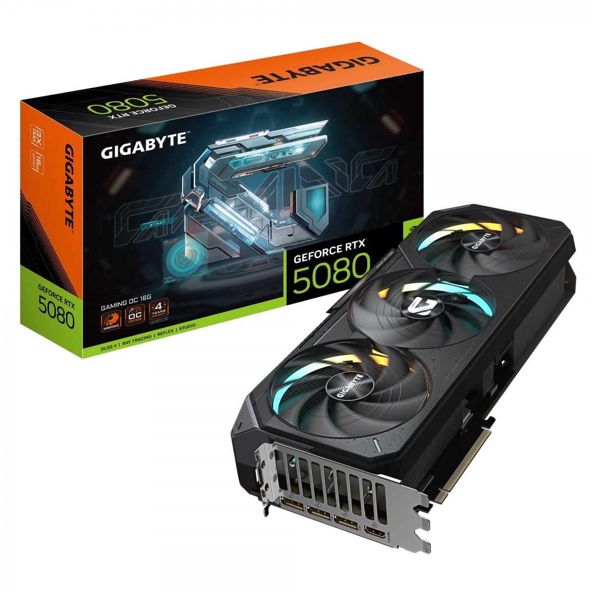 GIGABYTE GeForce RTX 5080 GAMING OC 16GB