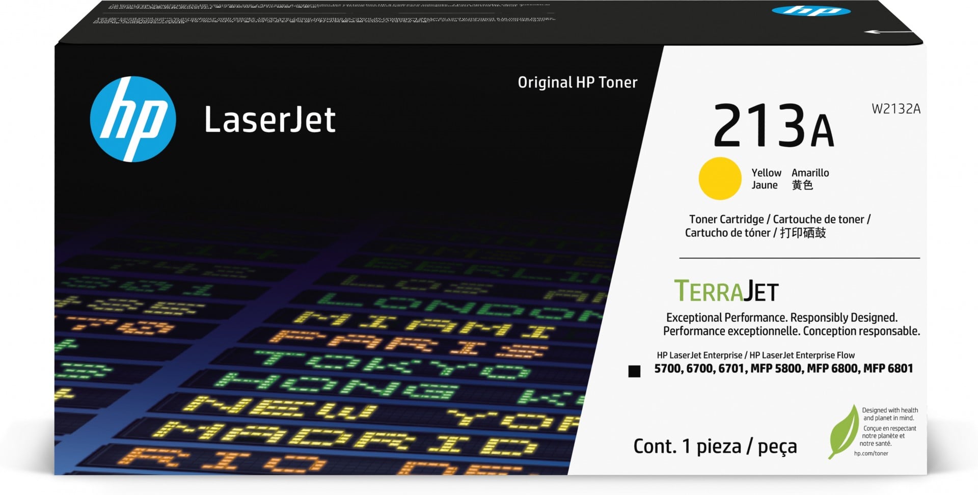 HP 213A original toner – yellow (W2132A)