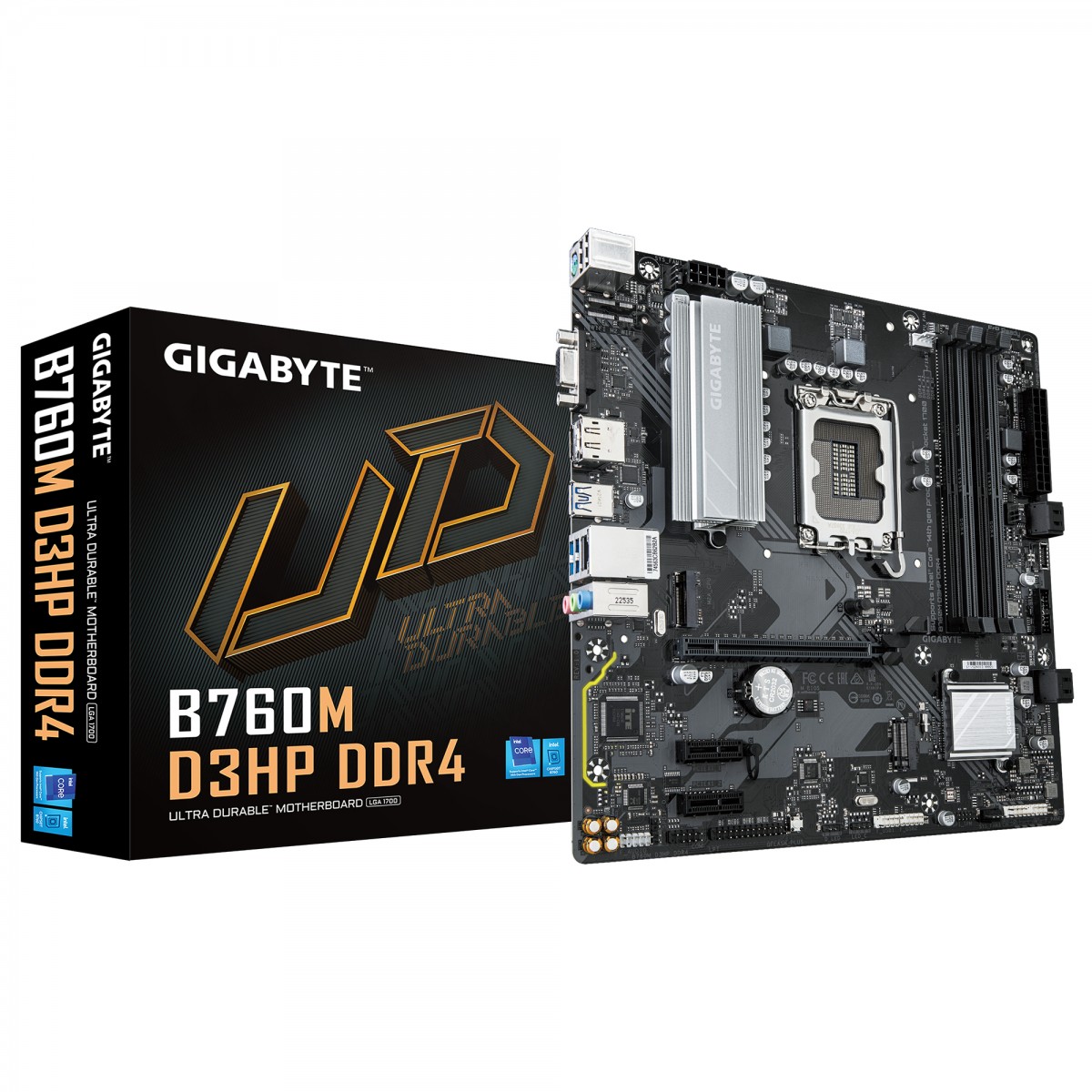 GIGABYTE B760M D3HP DDR4 LGA1700 4xDDR4 4xSATA 2xM.2