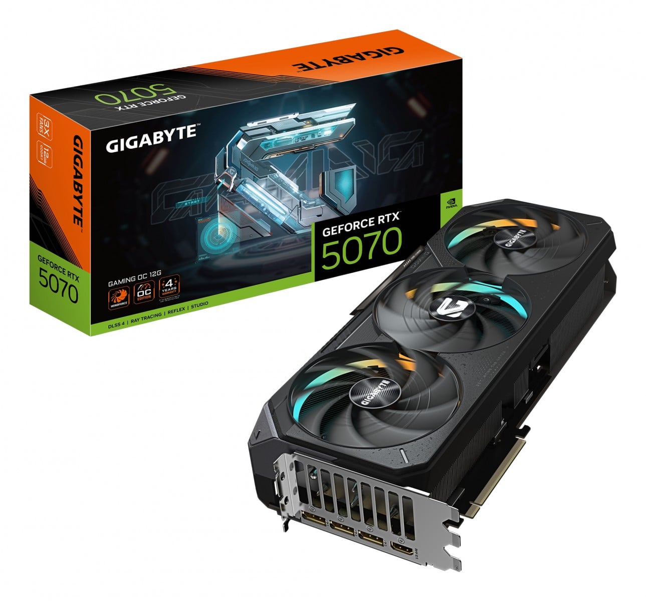 GIGABYTE GeForce RTX 5070 Ti GAMING OC 16GB GDDR7 3xDP 1xHDMI