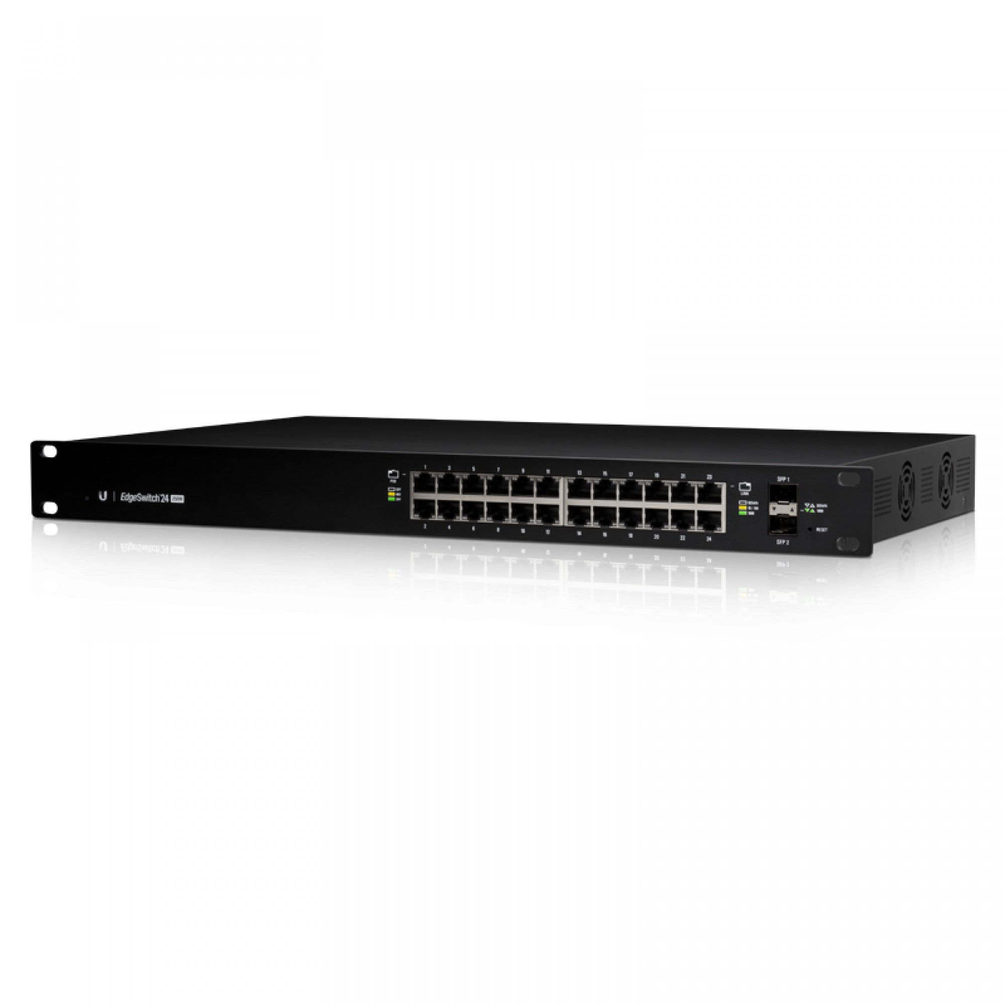 Ubiquiti Networks ES-24-250W network switch Managed L2/L3 Gigabit Ethernet (10/100/1000) Power over Ethernet (PoE) 1U Black (ES-24-250W)