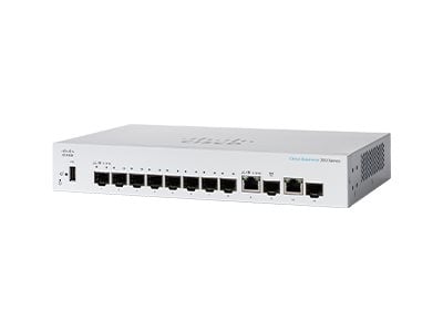 Cisco CBS350-8S-E-2G-EU Managed 8-port SFP, Ext PS, 2x1G Combo
