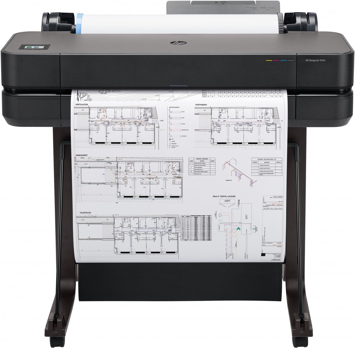 HP DesignJet T630 24″ 2400 x 1200 DPI A1 Wi-Fi USB LAN