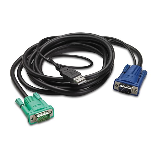 APC Integrated Rack LCD/KVM USB Cable – 10ft (3m)