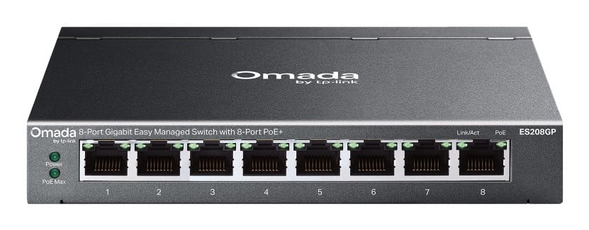 TP-Link ES208GP Omada Easy PoE Switch