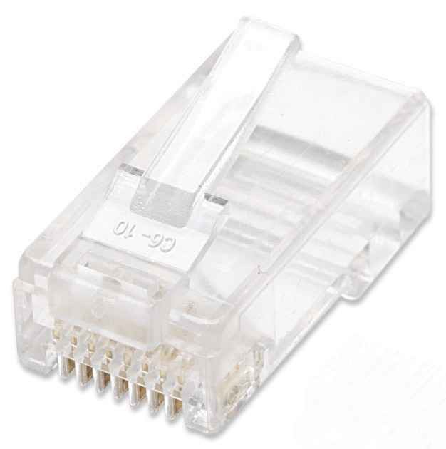Intellinet 790055 RJ45 Cat5e UTP Modular Plugs, 100-Pack