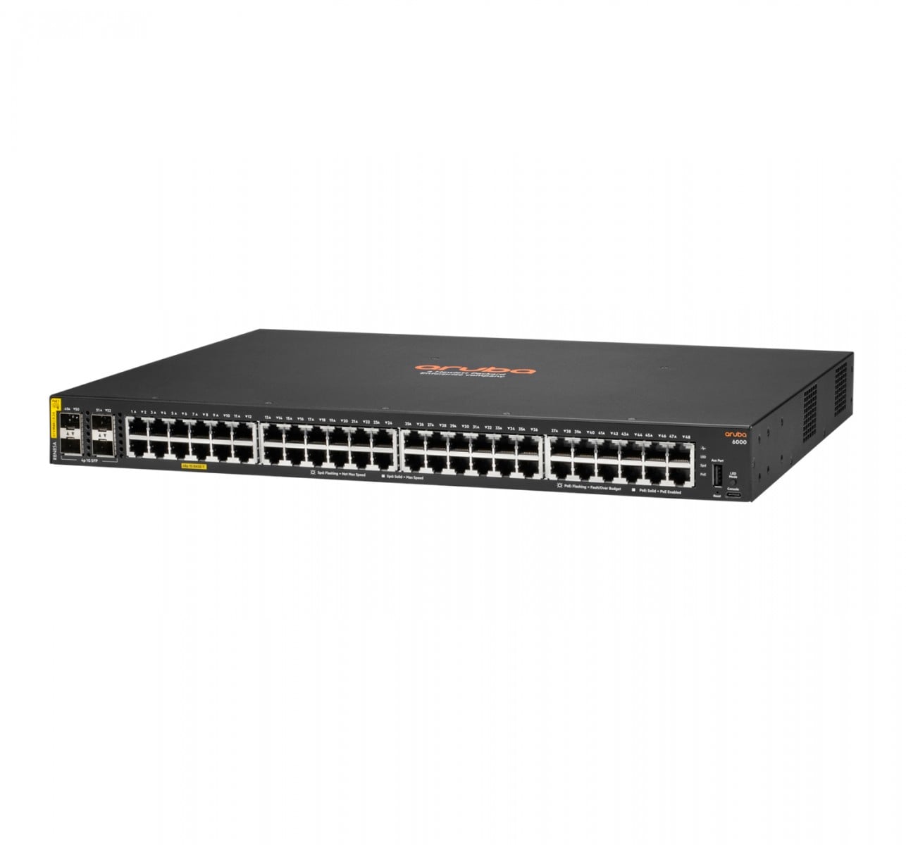 HPE Aruba 6000 Managed 48G 4SFP PoE+ 370W Switch - Slika 2