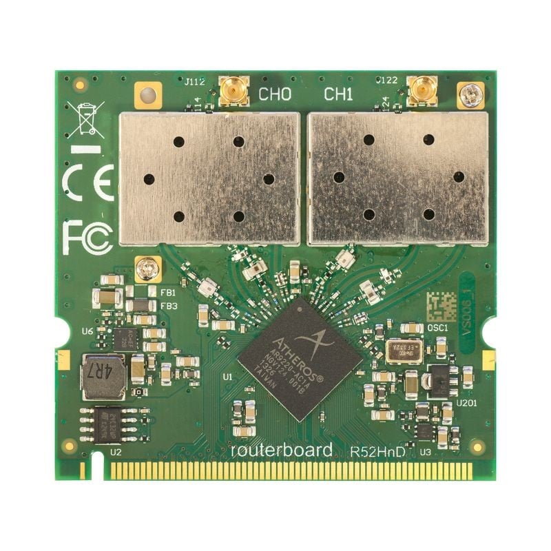 MikroTik R52HnD miniPCI wireless card (R52HND)