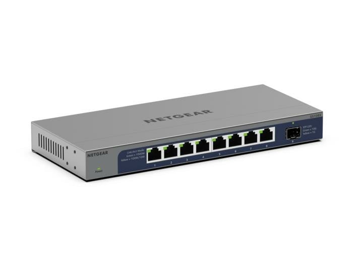 NETGEAR GS108X-100EUS 8PT GIG UM +1P 10G SFP+ UPLINK SWITCH