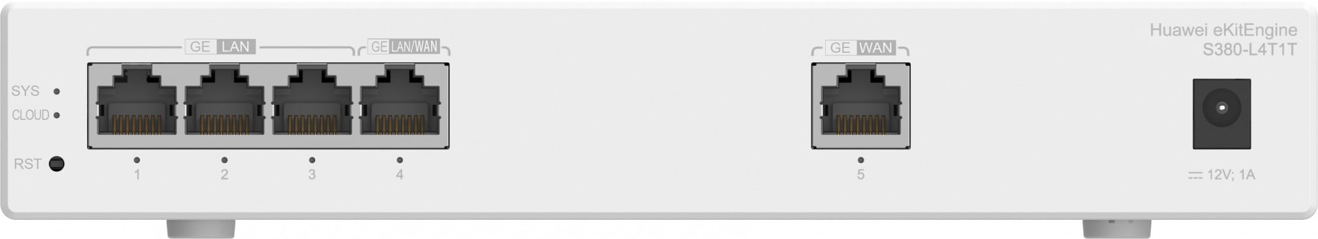 Huawei Gateway S380-L4T1T, 1*GE WAN, 4*GE LAN