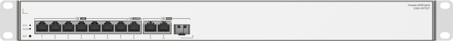 Huawei Gateway S380-H8T3ST, 2*GE WAN, 1*GE(SFP) WAN, 8*GE LAN