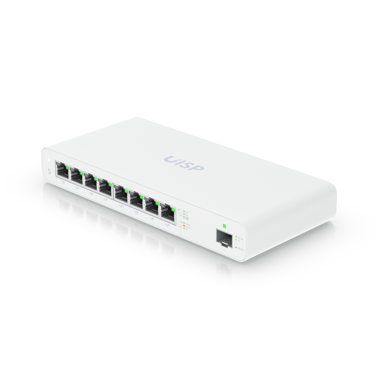 UbiQuiti UniFi UISP Switch Gigabit PoE Switch for MicroPoP Applications – Switch – Fiber Optic (UISP-S)