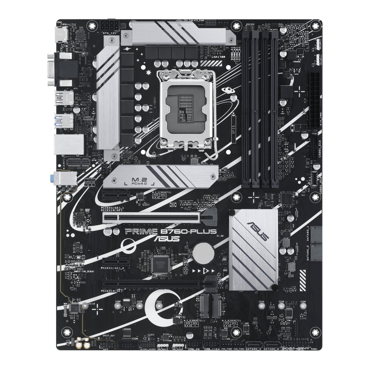 ASUS PRIME B760-PLUS | B760, LGA1700, DDR5, M.2, SATA, ATX