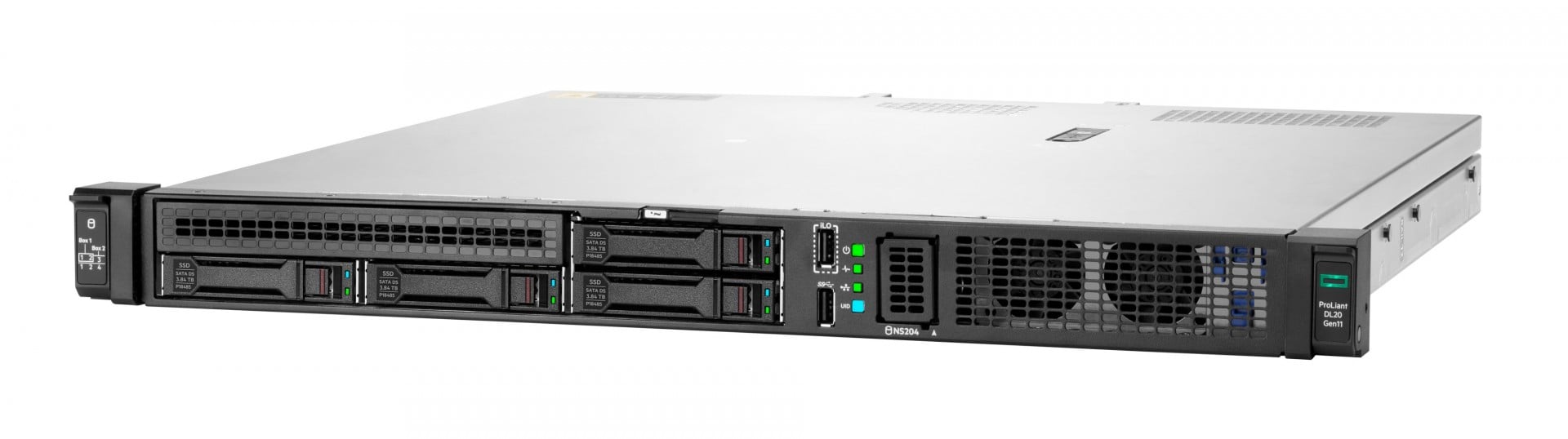 HPE ProLiant DL20 Gen11 6333P 3.1GHz 6c 1P 1x32GB-U 4SFF NS204i-u VROC 1x800W PS EU Server - Slika 3