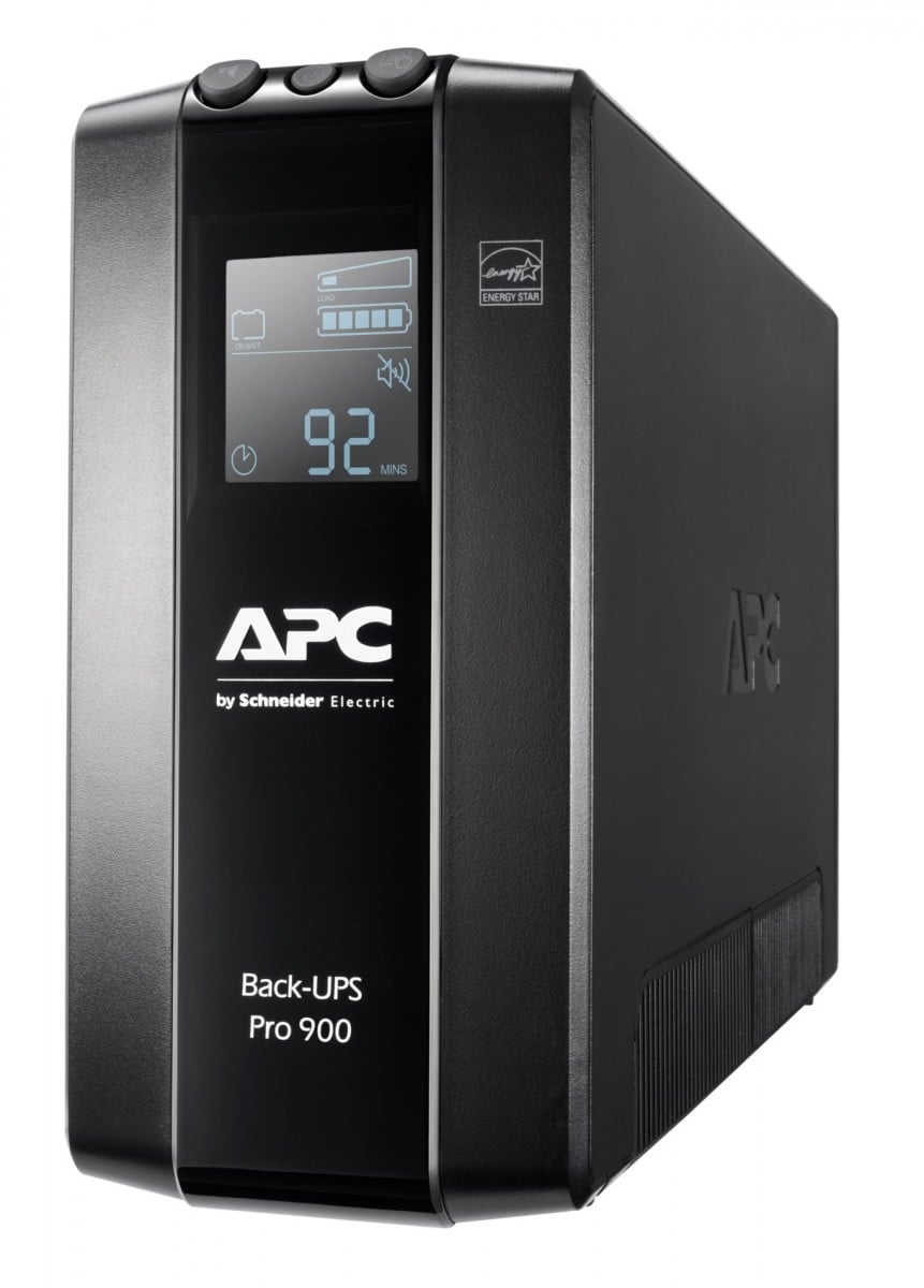 Back UPS Pro BR 900VA, 6 Outlets, AVR, LCD Interface