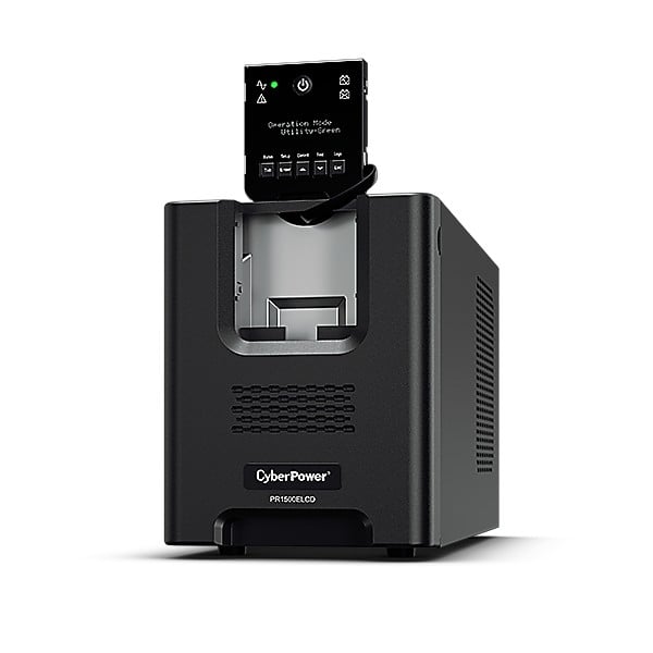 CyberPower PR1500ELCD uninterruptible power supply (UPS) 1.5 kVA 1350 W 8 AC outlet(s) - Slika 2