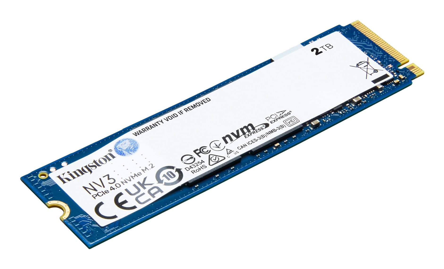 Kingston NV3 M.2 PCIe 4.0 NVMe 2TB SSD