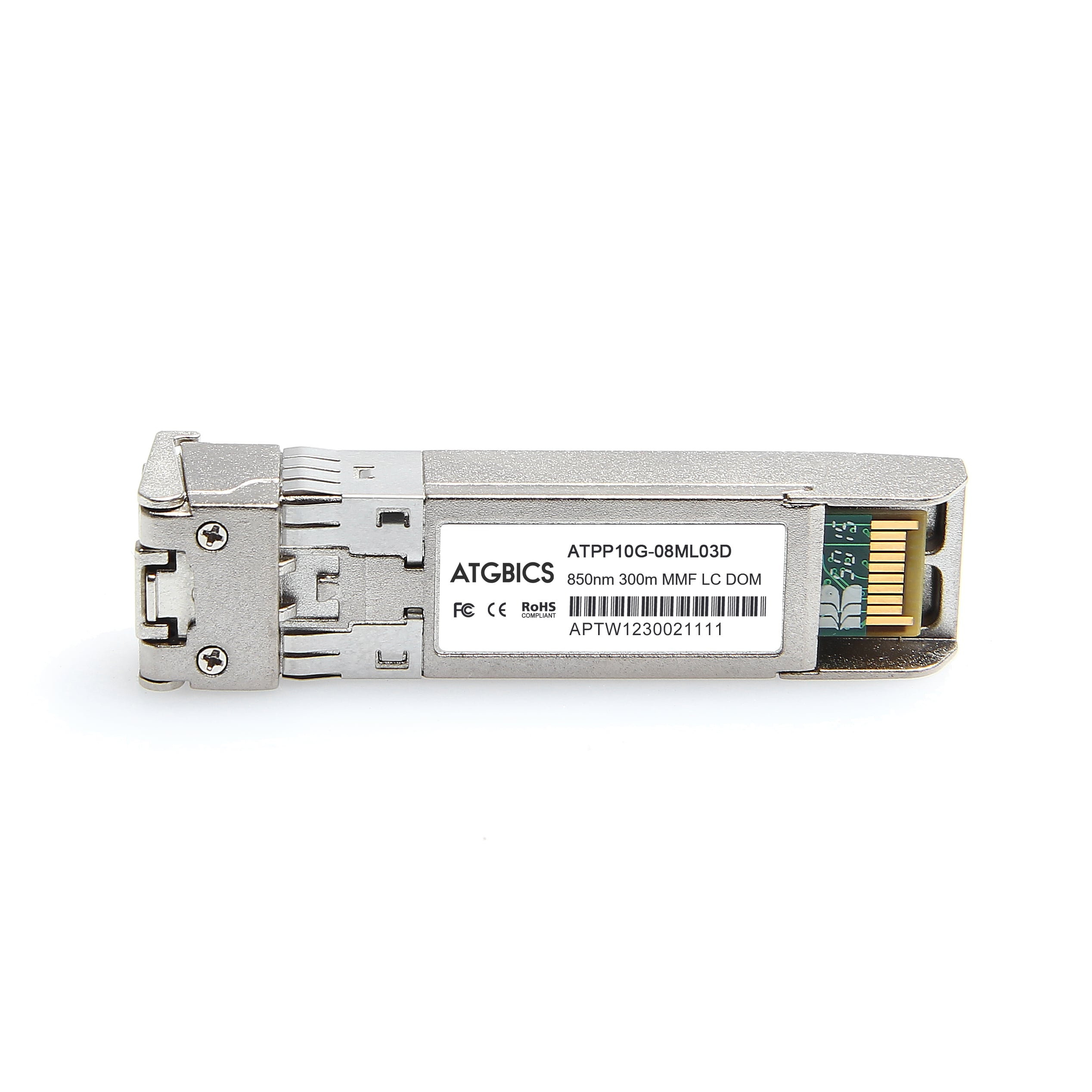 Compatible 10G SFP+ LC SR 300m MMF XCVR HPE Aruba