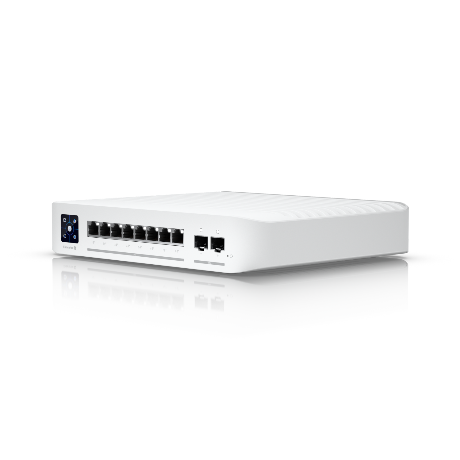 Ubiquiti USW-ENTERPRISE-8-POE Networks UniFi Enterprise 8 PoE Managed L3 2.5G Ethernet (100/1000/2500) Power over Ethernet (PoE) Stainless steel
