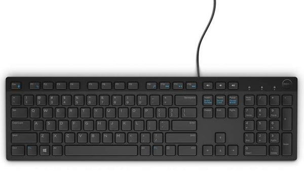 Dell Multimedia Keyboard-KB216 – French (AZERTY) – Black