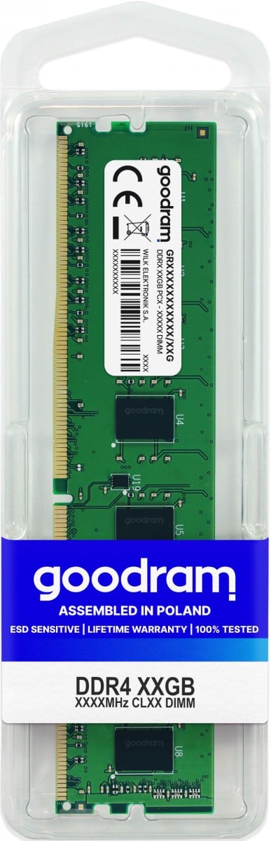 Goodram GR3200D464L22/16G memory module 16 GB 1 x 16 GB DDR4