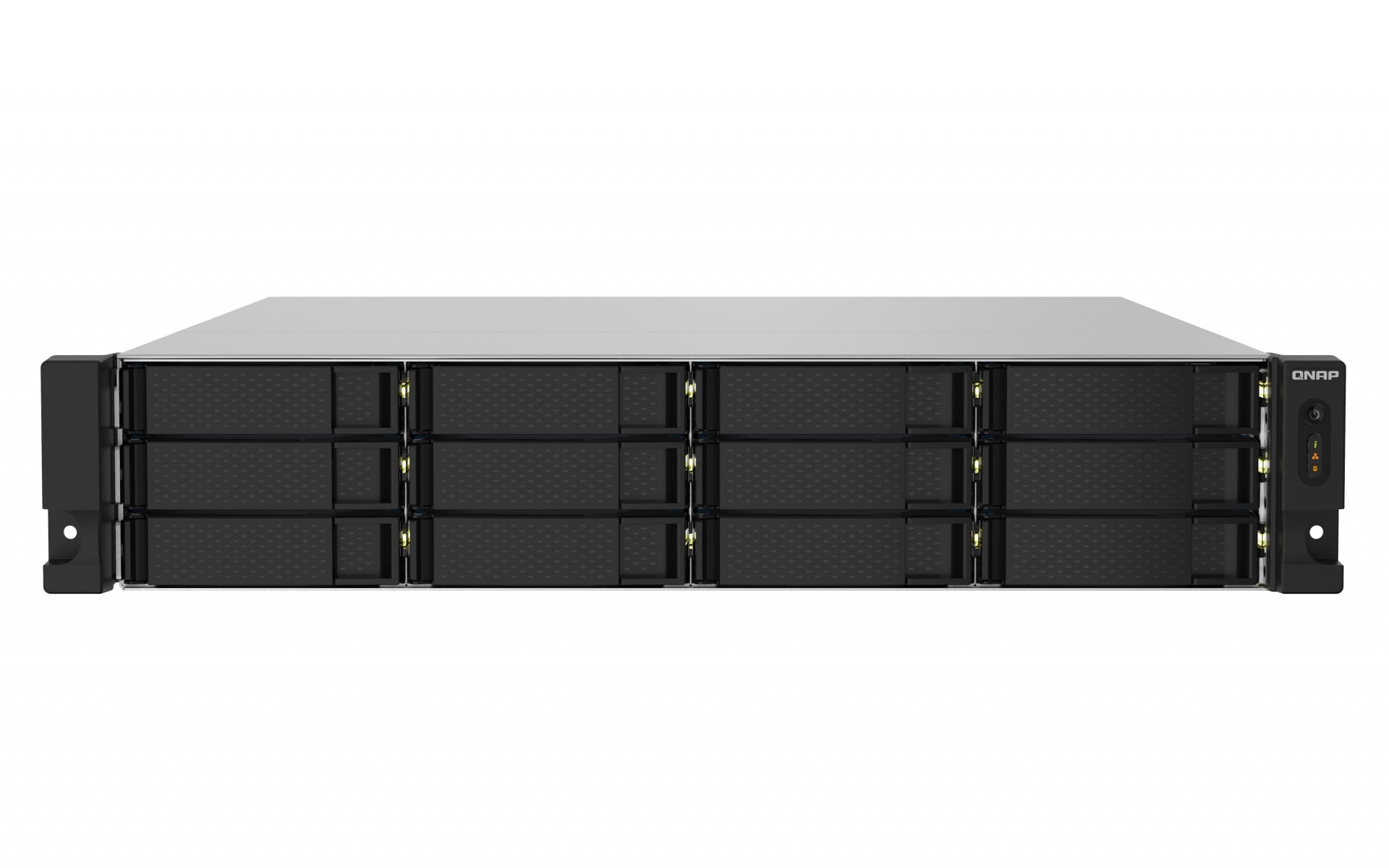 QNAP TS-1232PXU-RP-4G NAS Rack (2U) Ethernet LAN Black (TS-1232PXU-RP-4G)