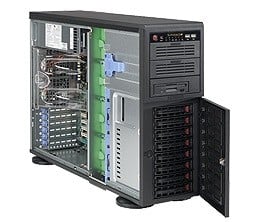 Supermicro CSE-743TQ-903B-SQ computer case Full Tower Black 903 W