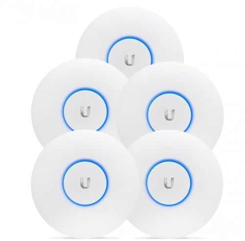 Ubiquiti Networks UAP-AC-PRO Wireless Access Point 1300 Mbit/s White Power over Ethernet (PoE) 5-pack (UAP-AC-PRO-5)