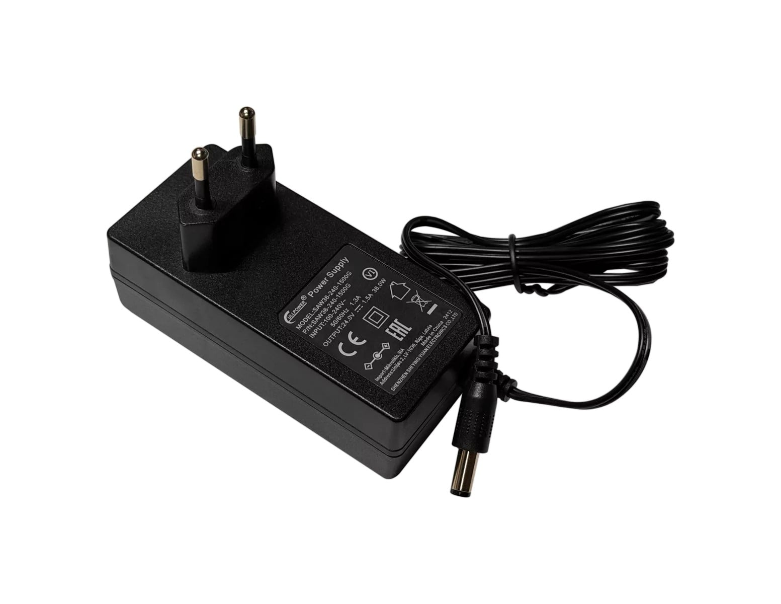 24V 1.5A 36W power supply