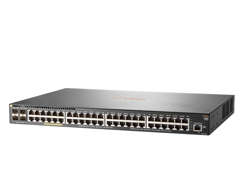 Hewlett Packard Enterprise 2930F 48G PoE+ 4SFP+ Switch - Fiber Optic (JL256A) - Slika 2