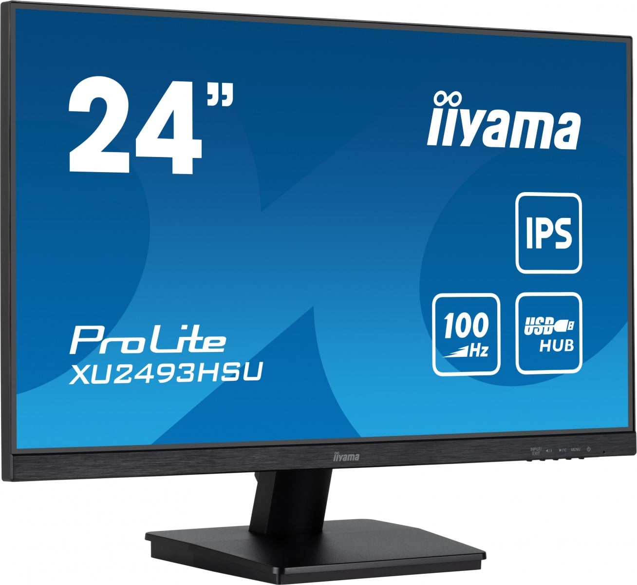 IIYAMA XU2493HSU-B7 24inch 1920×1080 300cd/m2 1ms HDMI DP USB