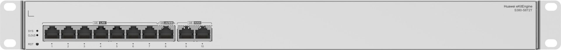 Huawei Gateway S380-S8T2T, 2*GE WAN, 8*GE LAN