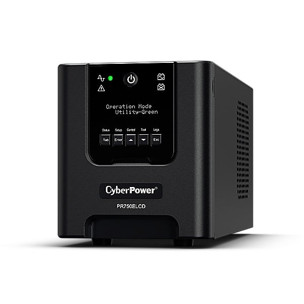 CyberPower PR750ELCD uninterruptible power supply (UPS) 0.75 kVA 675 W 6 AC outlet(s)